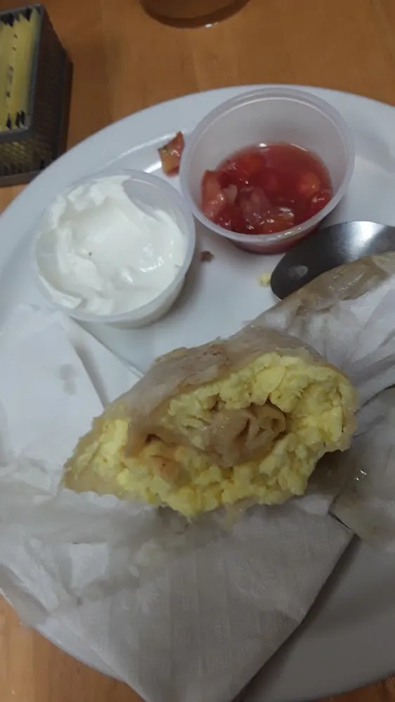Breakfast Philly Burrito