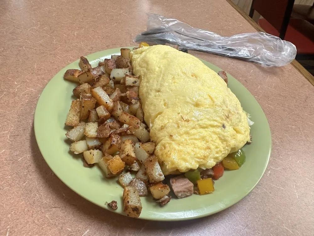 Ham and Cheese Omelette