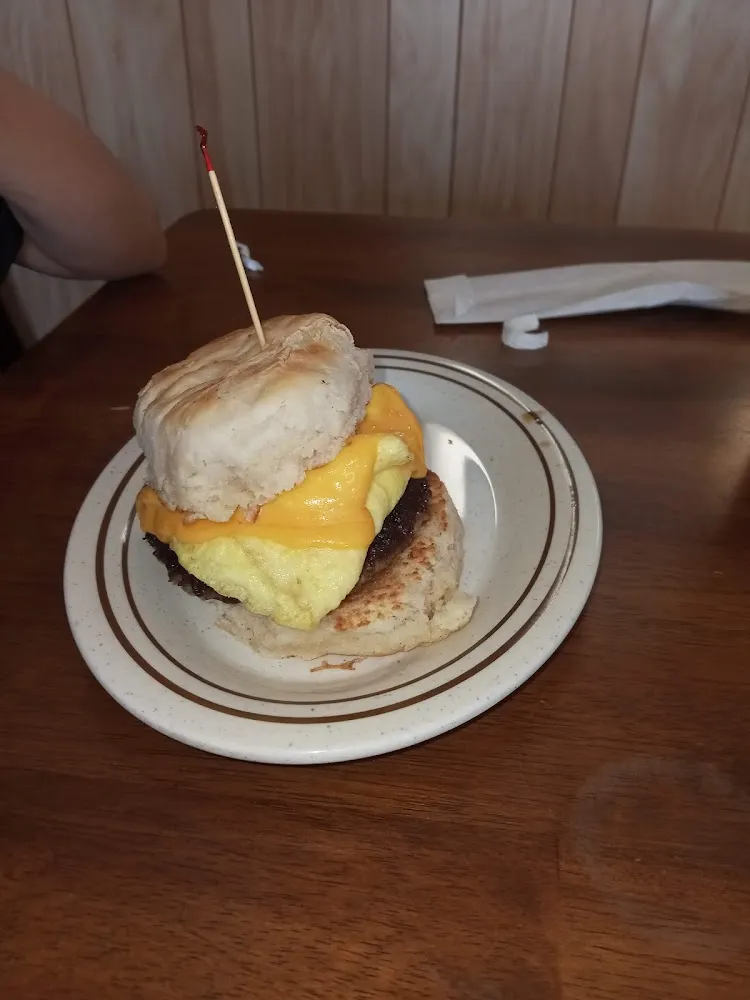 Sausage Egg and Cheese Biscuit