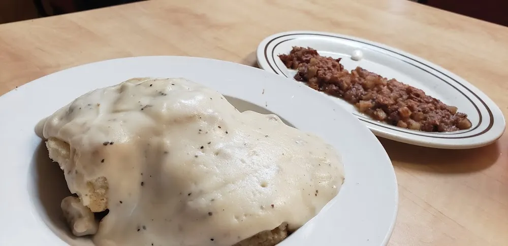 Sausage Gravy and Biscuits